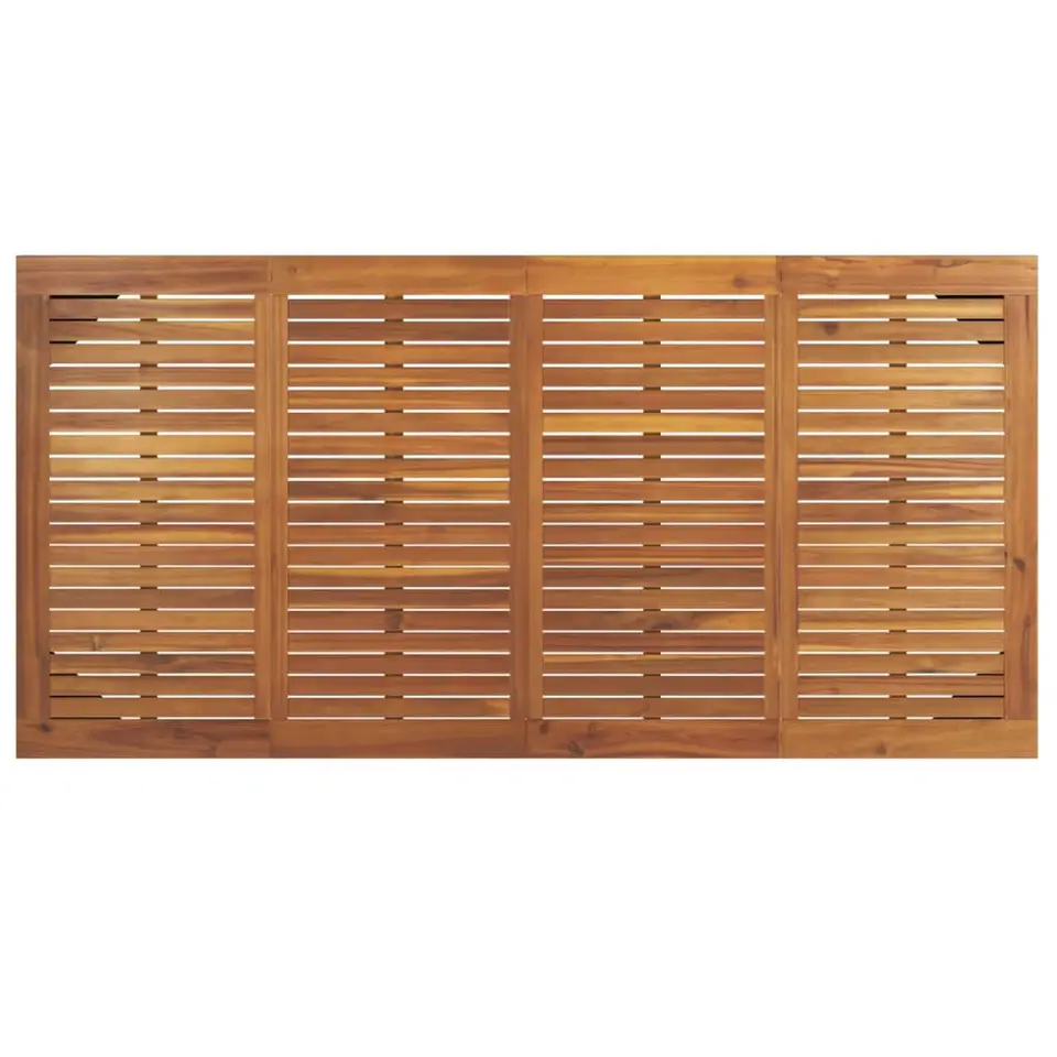 vidaXL - Tuintafel met haarspeldpoten - Bruin - Hout - 180 x 90 x 75 cm