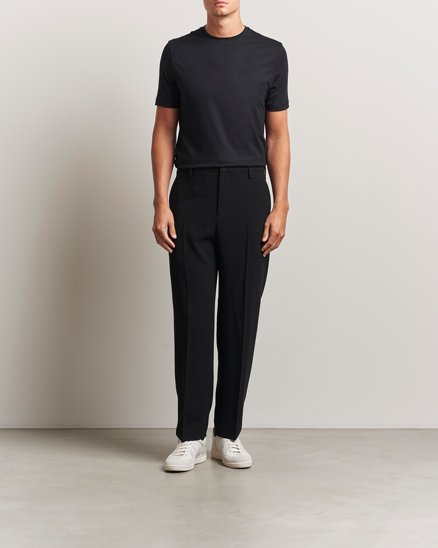 Stenströms Supima Cotton T-Shirt Black