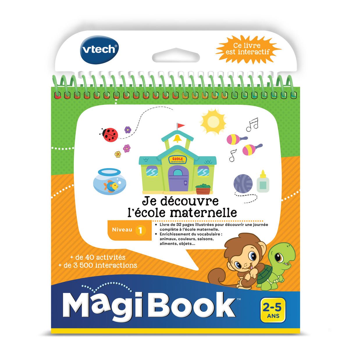 Magibook Je découvre l'école maternelle