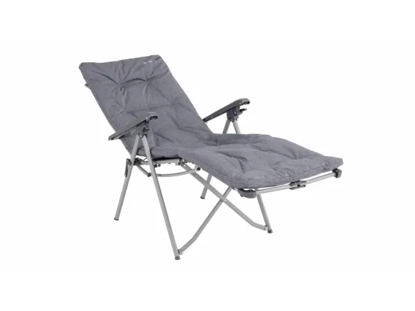 Outwell Torch Lake, 135 kg, Campingstol, 4 ben, 9,9 kg, Polyester, Stål, Sort, Grå