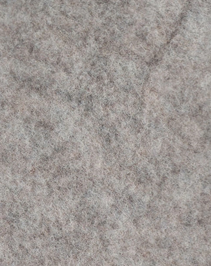 Wollfleece-Zipfelmütze KONTRAST in moonrock