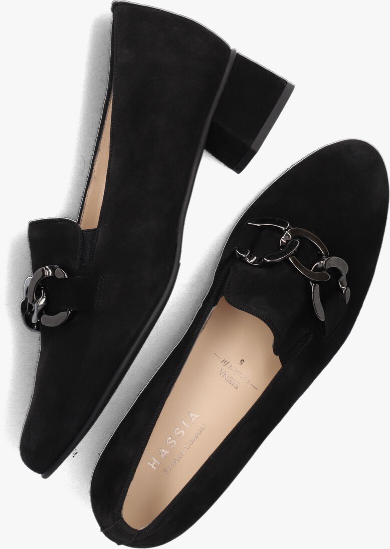 HASSIA zwarte hassia loafers siena 1
