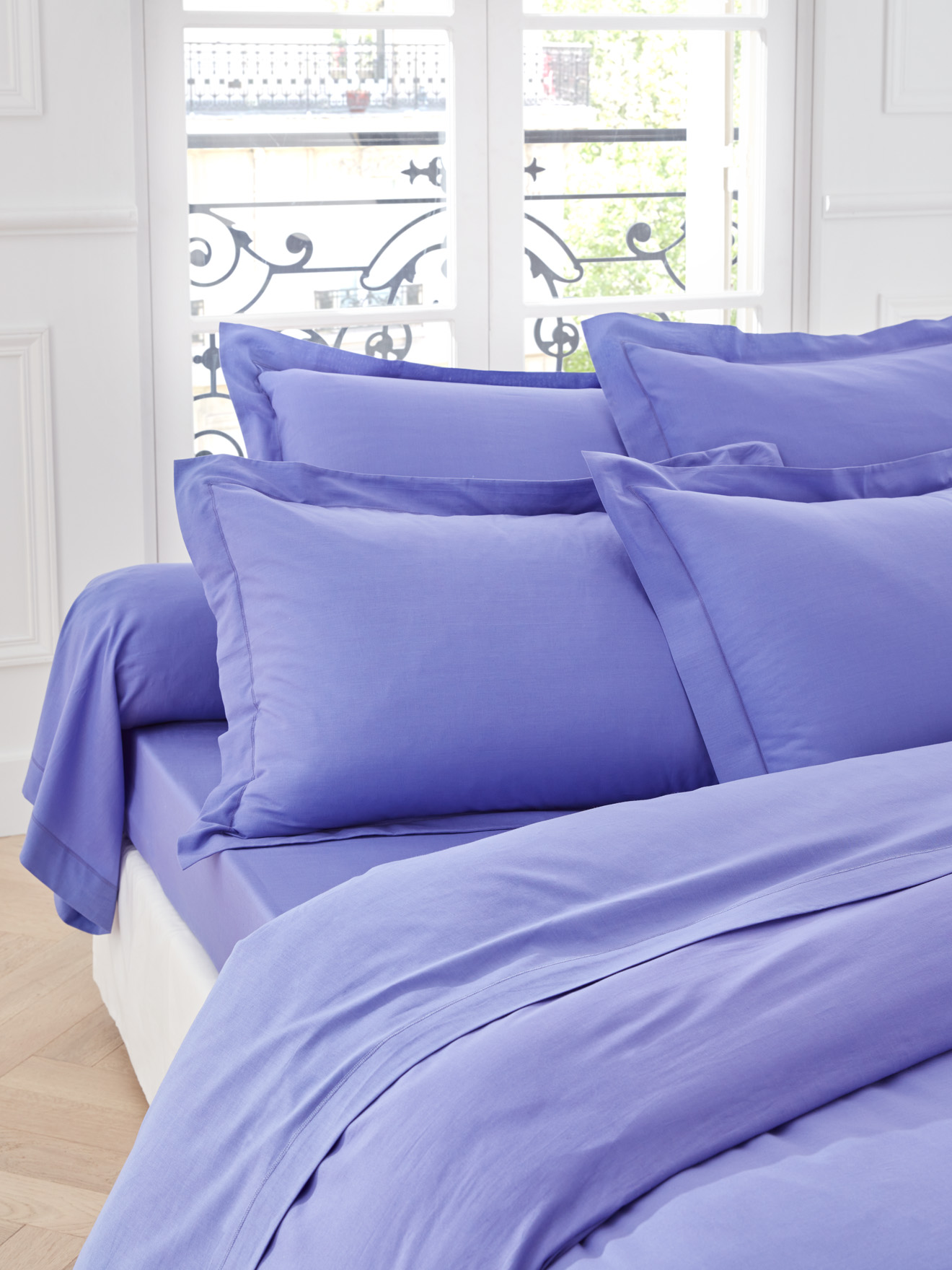 Drap en tissu pur coton