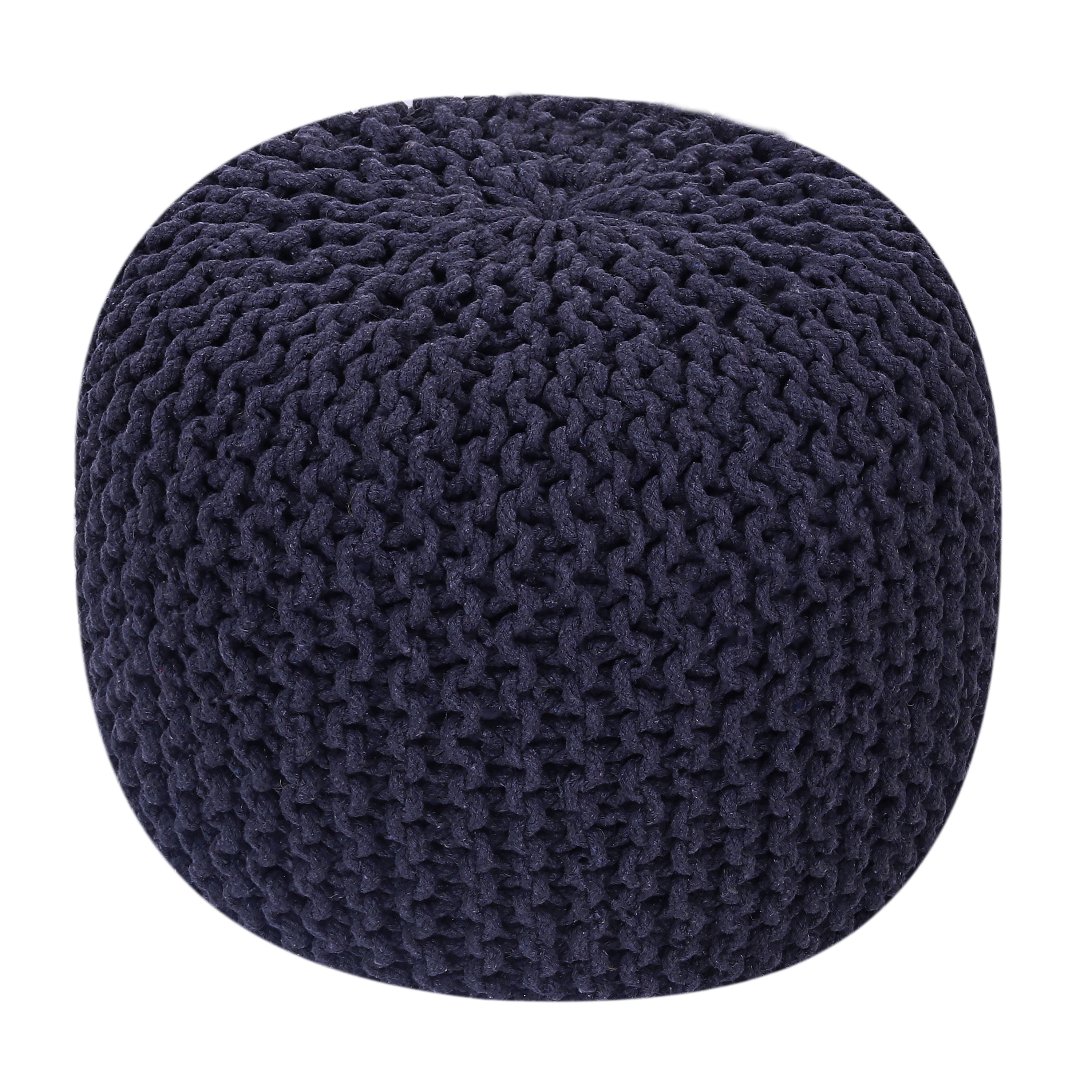 Pouf RAMILA anthrazit