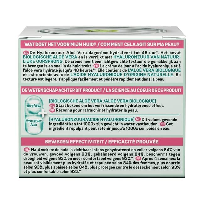 Garnier SkinActive Hyaluronzuur Aloë Vera Dagcrème 50 ML