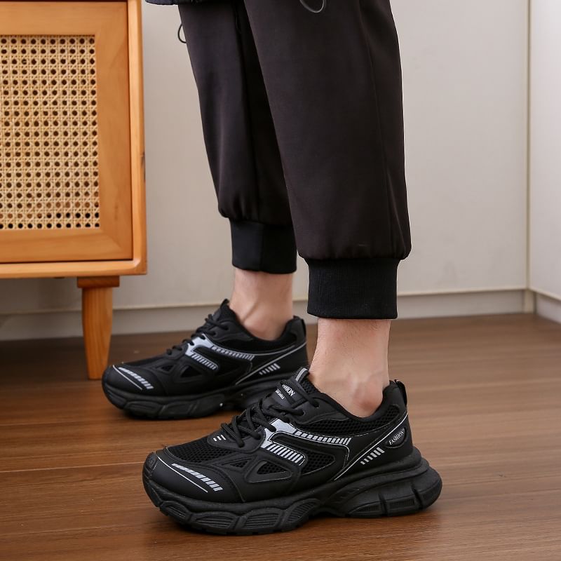 FRAISO - Matching Platform Two Tone Lace Up Sneakers (verschillende designs)
