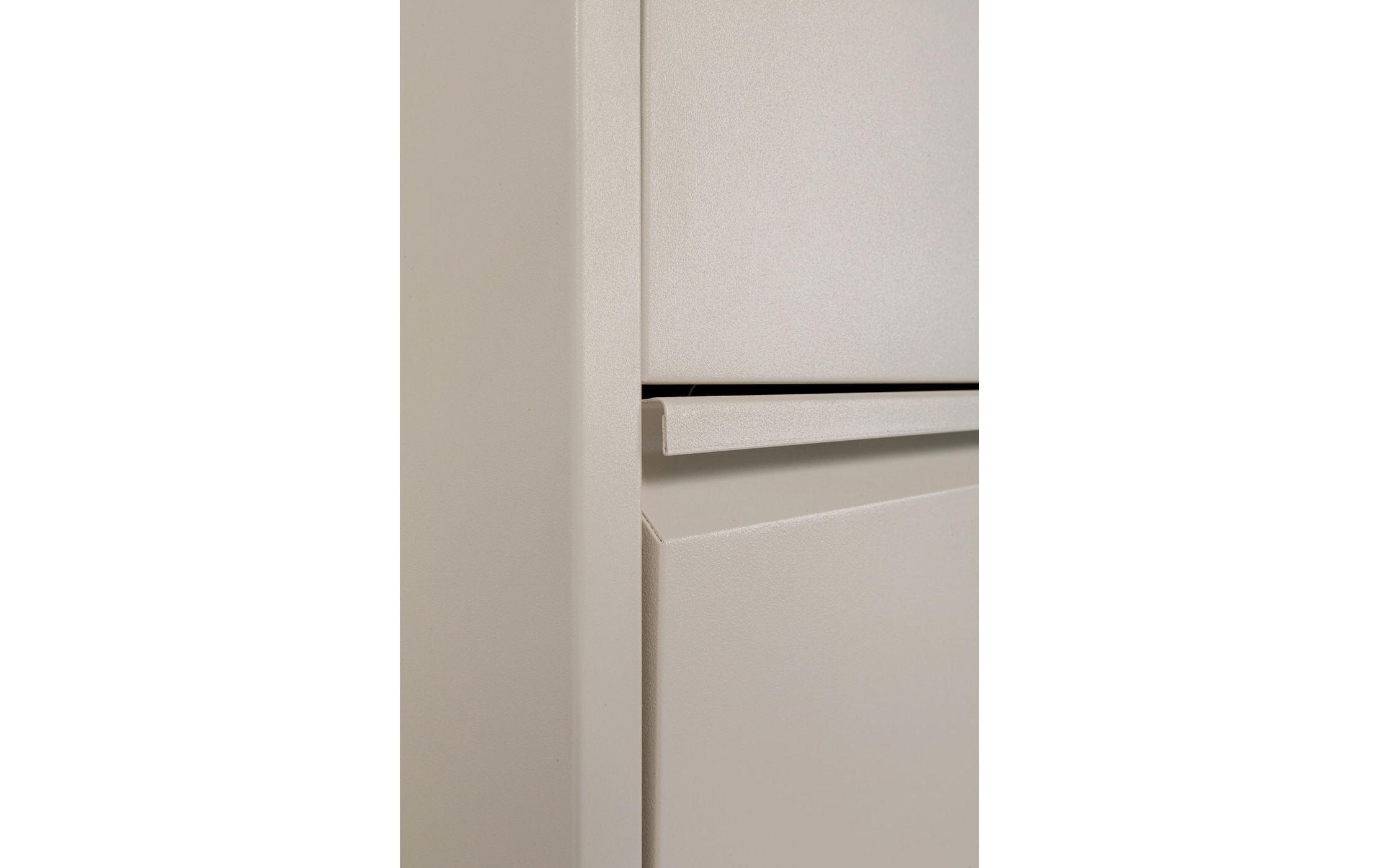 Schuhschrank Caruso 5-er, 50 x 170 cm, Beige<br>Schuhschrank