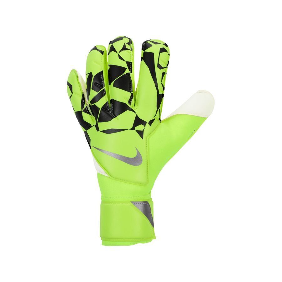 Nike Gants de Gardien Grip 3 Mad Voltage - Jaune Fluo/Noir/Argenté