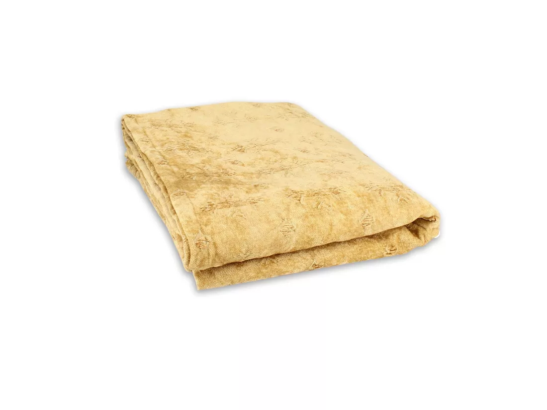 Now's Home - Courte Pointe En Kilim Tisse En Relief Jaune 140x220cm Byzance