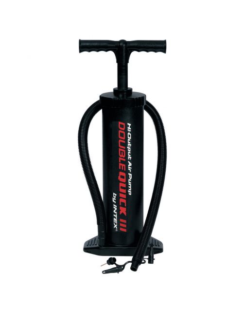 Intex Handpomp - Zwembad-Toebehoren - 48 cm Zwart Rood