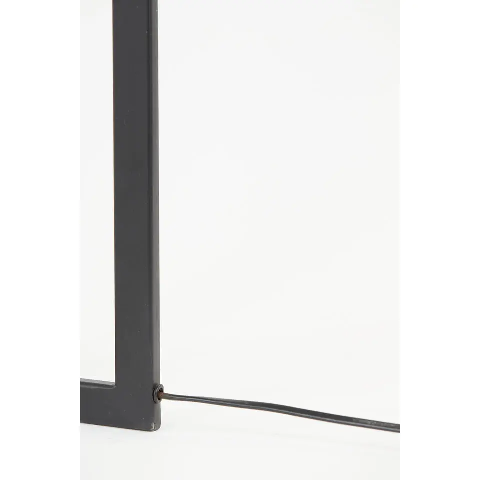 Vloerlamp Mace - Zwart - 30x30x140cm