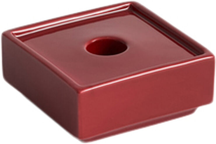 Hay Mattone Candleholder-Small-Red