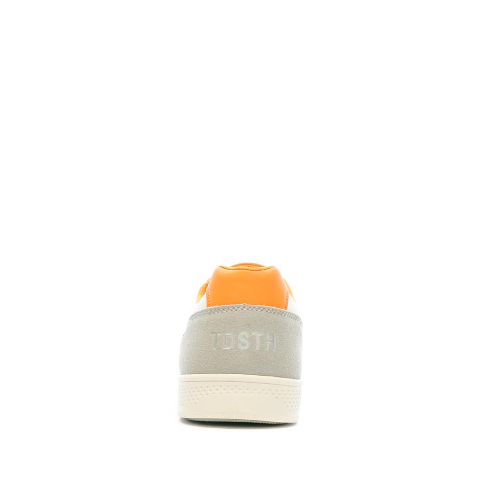 Teddy Smith Baskets Blanches/Orange Homme Teddy Smith 1642