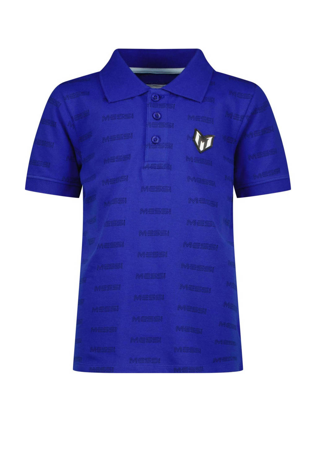 Vingino polo Kapod met all over print hardblauw