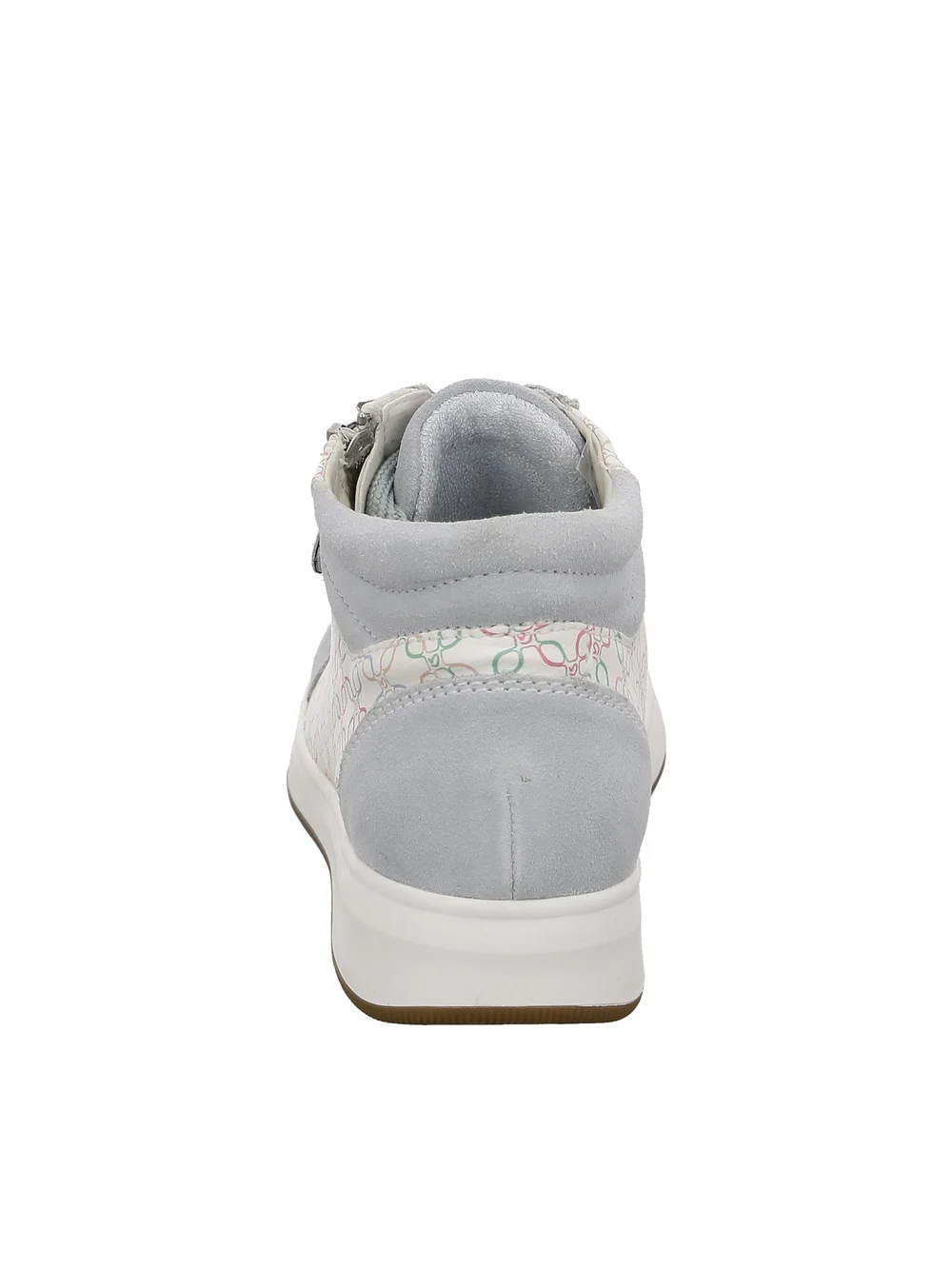 Hightop Sneaker Rom aqua multi