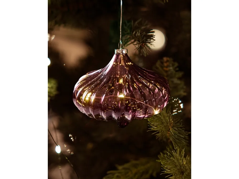 Sirius Home 37653, Fairy lights, Bordeaux, Glas, Atmosfære, Universel, Fleksibel