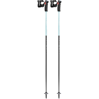Leki Artena Airfoil 3D Stock Dark Anthracite / Light Turquoise / White