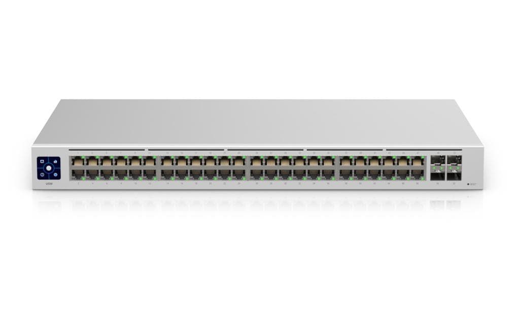 Switch USW-48 52 Port<br>UniFi USW 48-Port Gigabit Switch mit 4x SFP, lüfterlos