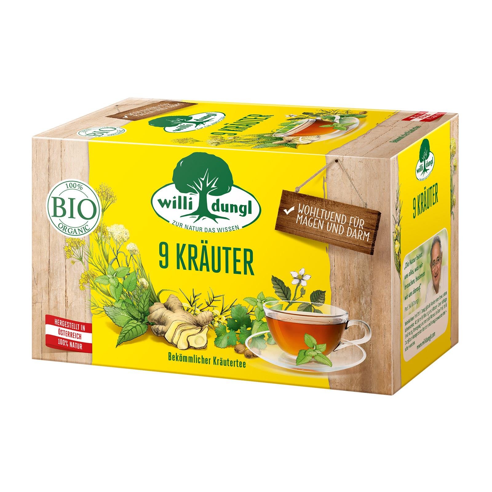 Willi Dungl 9 Kräuter Tee