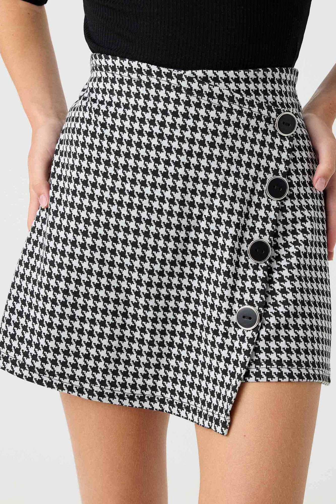 Botões Jacquard para Saia-Calça