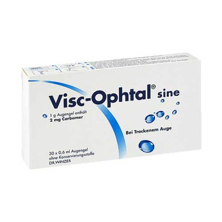Visc Ophtal sine Augengel, 30X0.6 ml