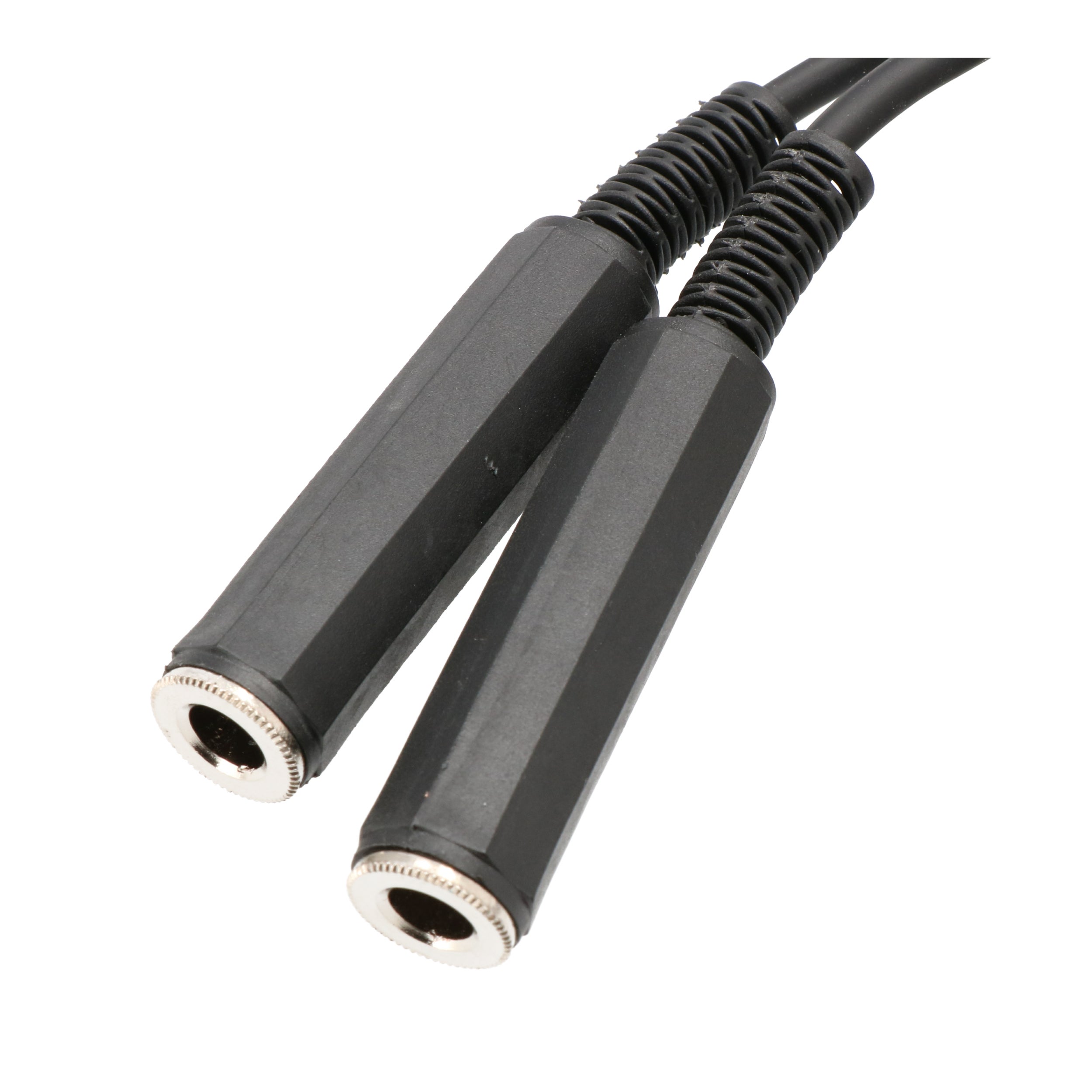 Devine VE2215 jack kabel 3.5 mini-jack TRS - 2x 6.3mm jack female TRS 1.5m