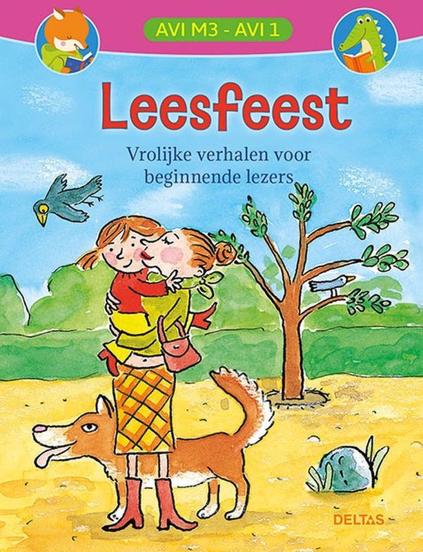 Deltas - Leesfeest - Boek - Vrolijke Verhalen voor Beginnende Lezers - Hardcover - 72 Pagina's