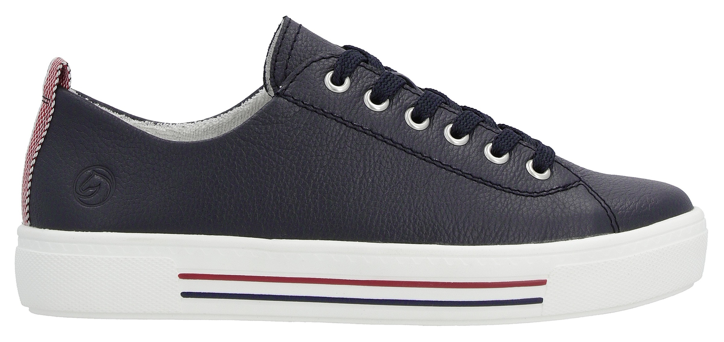 Remonte Plateausneaker  mit herausnehmbarer Einlage, Freizeitschuh, Halbschuh, Schnürschuh