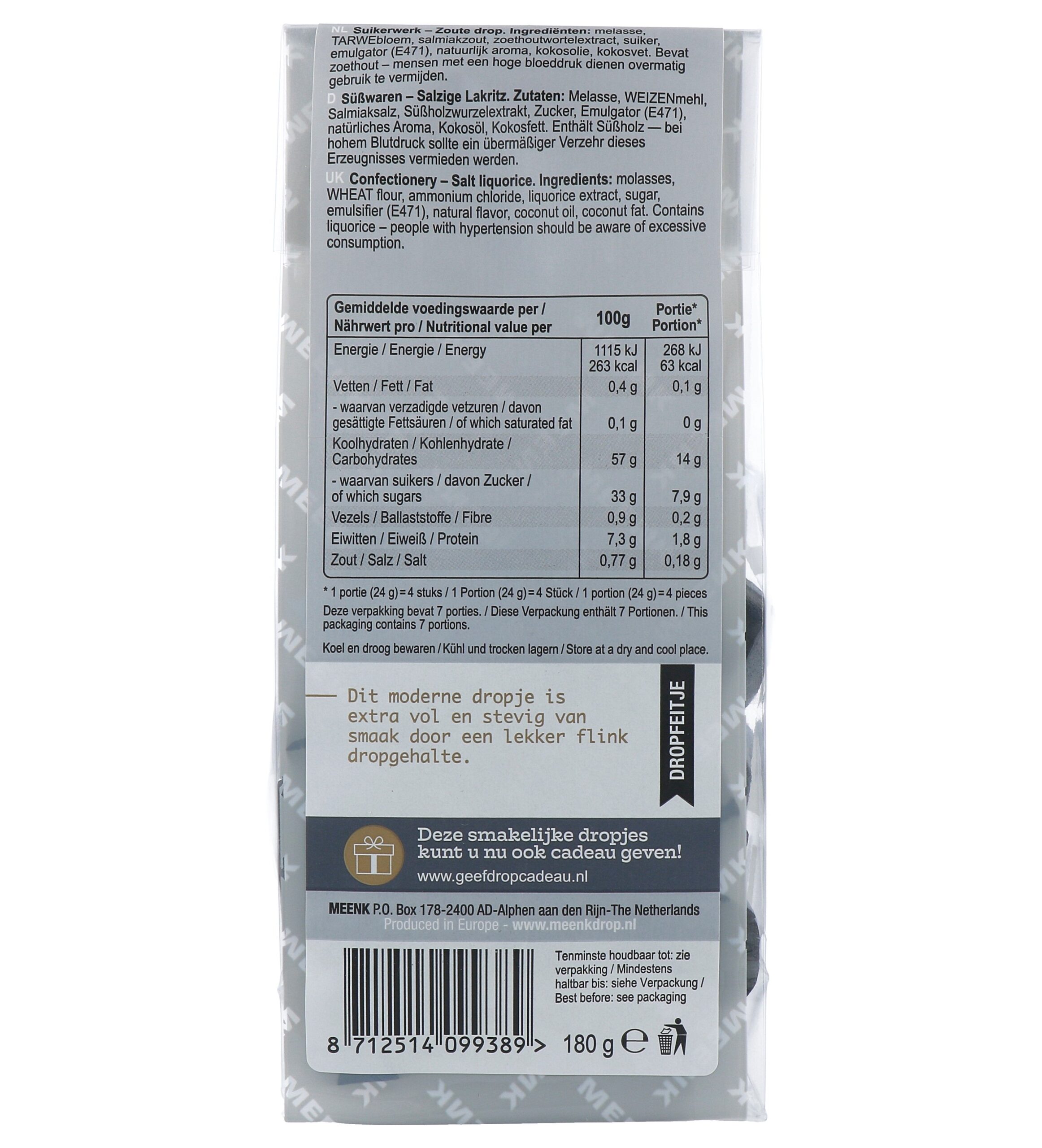 Meenk Goed Zout (180 gr)