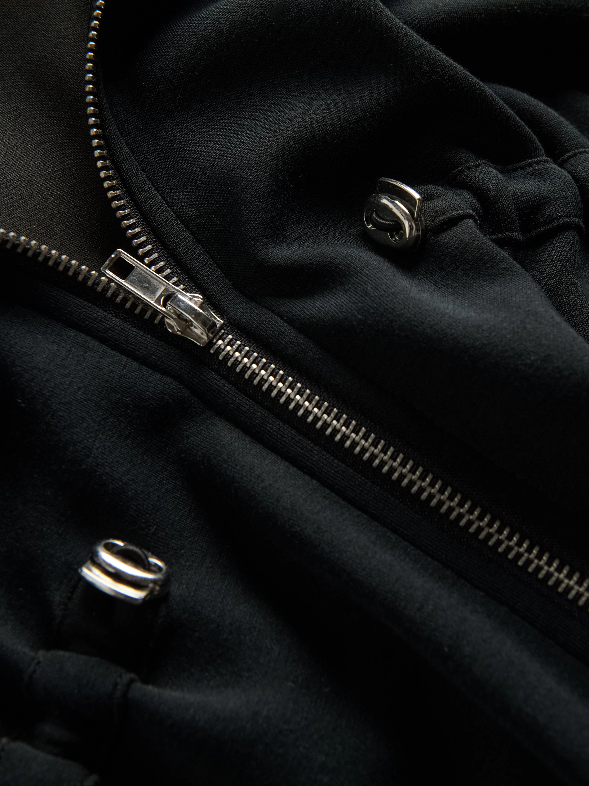 Sweatshirt mit Reißverschluss aus Modal