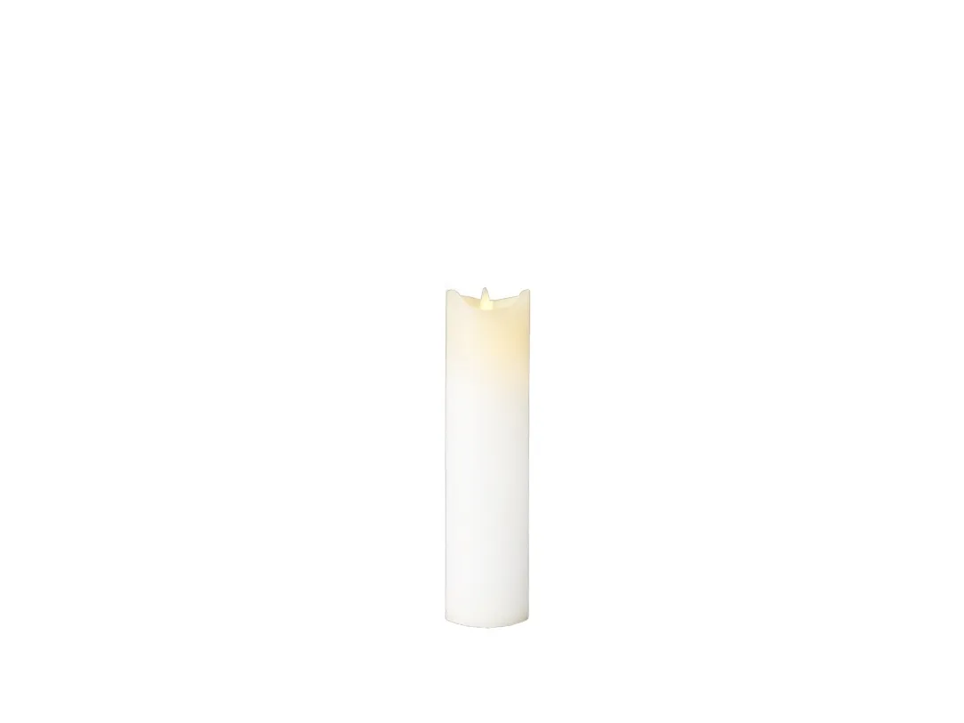 Sirius Sara Genopladelig, Ø5xH20cm, hvid