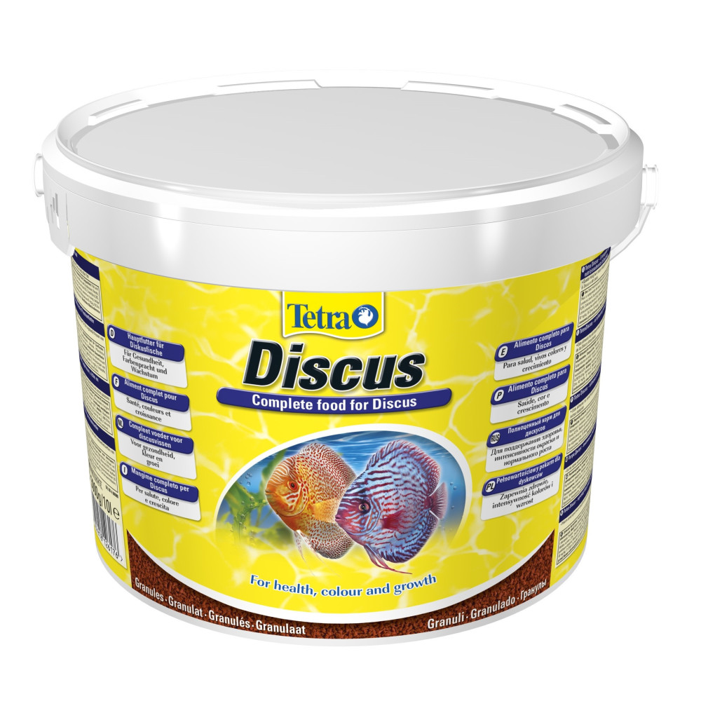 Discus 3 kg - 10 l granulés pour les discus et grand poissons d'ornement