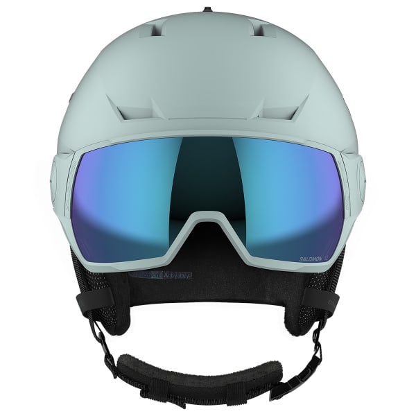 Casque de ski SALOMON ICON LT VISOR WHITE MO/UN ML B