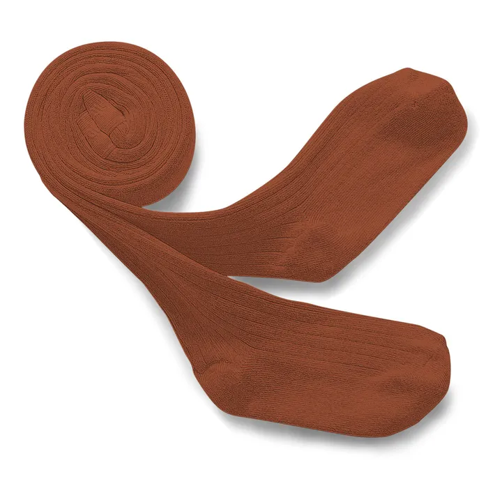 Collégien Collants Louise | Ocre