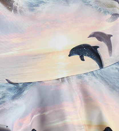Molo Badeanzug - UV50+ - Noelle - Dolphins Sunset