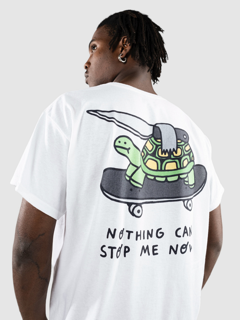 A.LAB Nothing Can Stop Me T-Shirt white