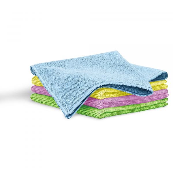 Blaumann Conjunto 4 Toalhas de Cozinha em Microfibra, Panos de Secagem Suave, Absorventes, Grandes Xl Multicolorido