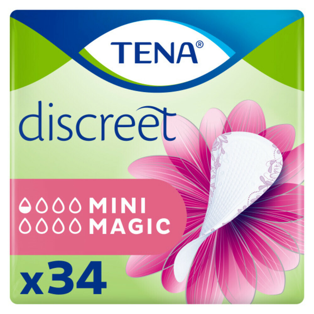 3x TENA Discreet Mini Magic34 stuks