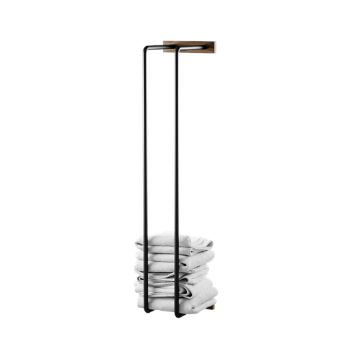 Ekta Bathrum Rack Toiletpapirholder, Smoked