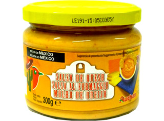 MOLHO AUCHAN COM SABOR A QUEIJO 300G