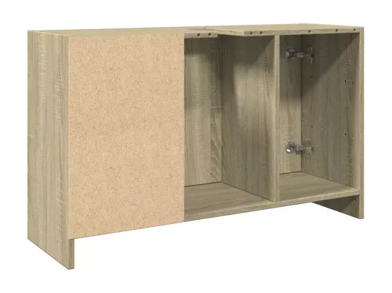 Armoire d'évier chêne sonoma 90x29x55 cm bois d'ingénierie