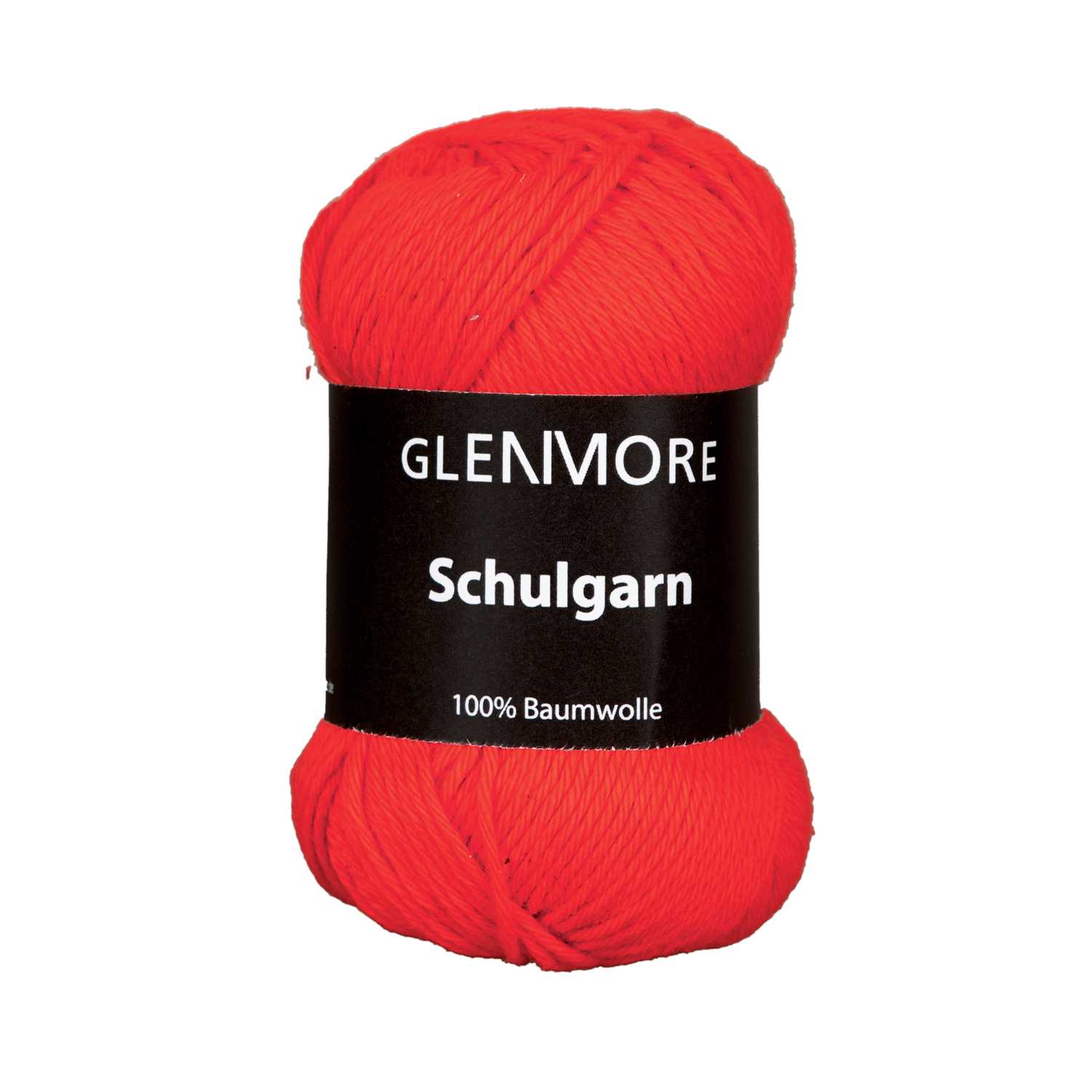 Schulgarn *GlenMore* 50g rot