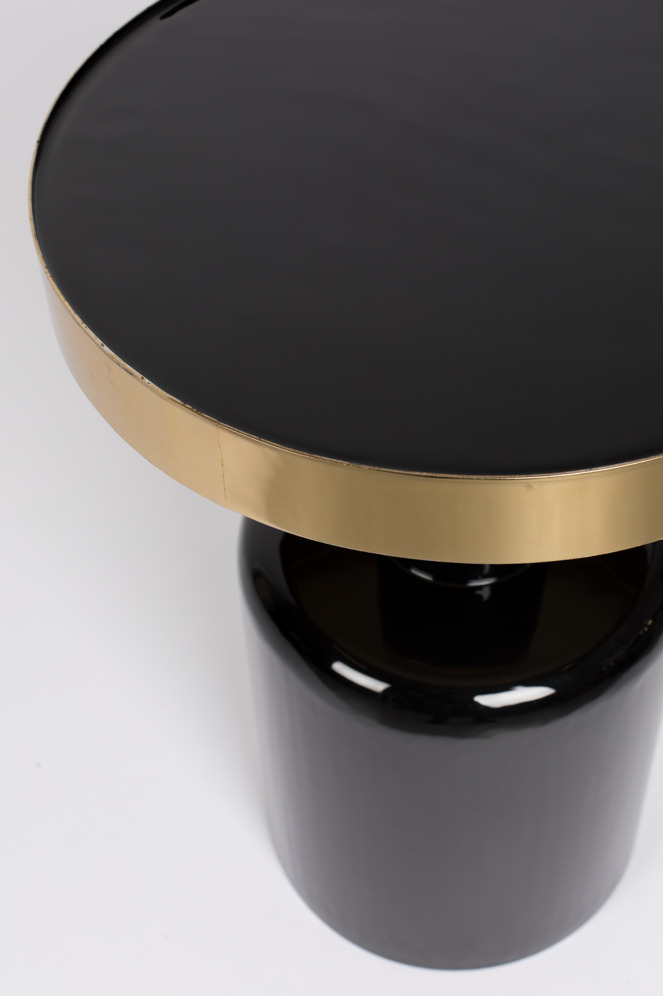 Bijzettafel Glam zwart