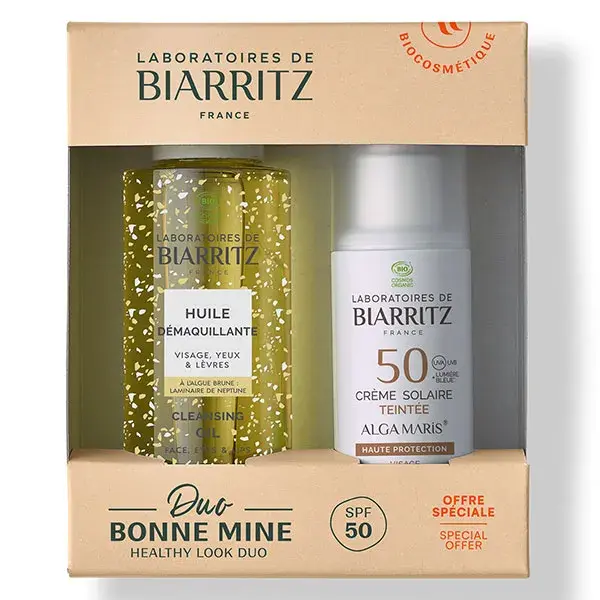 Laboratoires de Biarritz Duo Bonne Mine Creme Colorido FPS50 Dourado