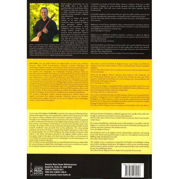 Acoustic Music Books Baglama Saz Method
