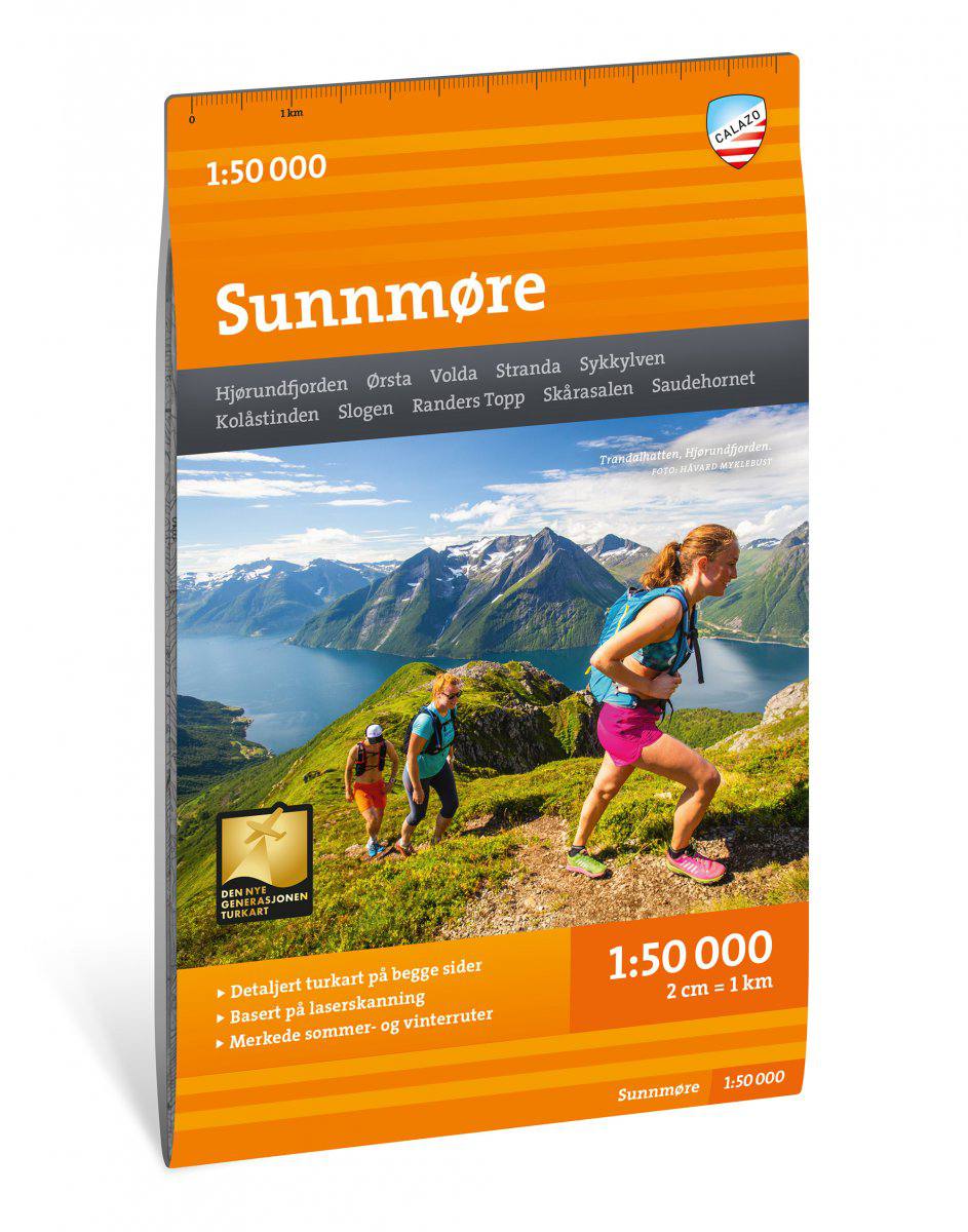 Calazo Turkart Sunnmøre 1:50 000