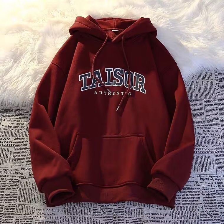 Lingaris - Lettering Loose Fit Hoodie