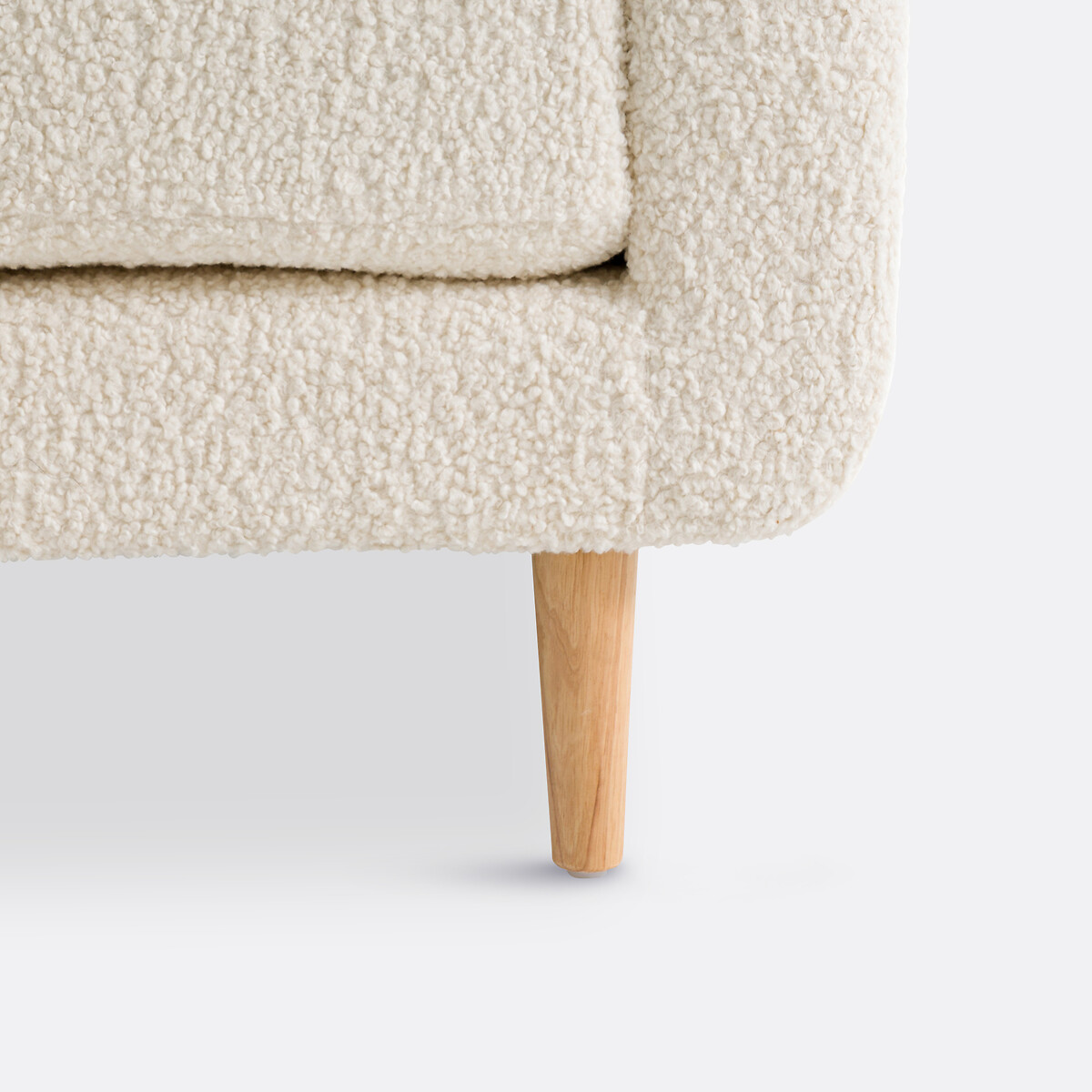 LA REDOUTE INTERIEURS<br>Poltrona Jimi bouclé