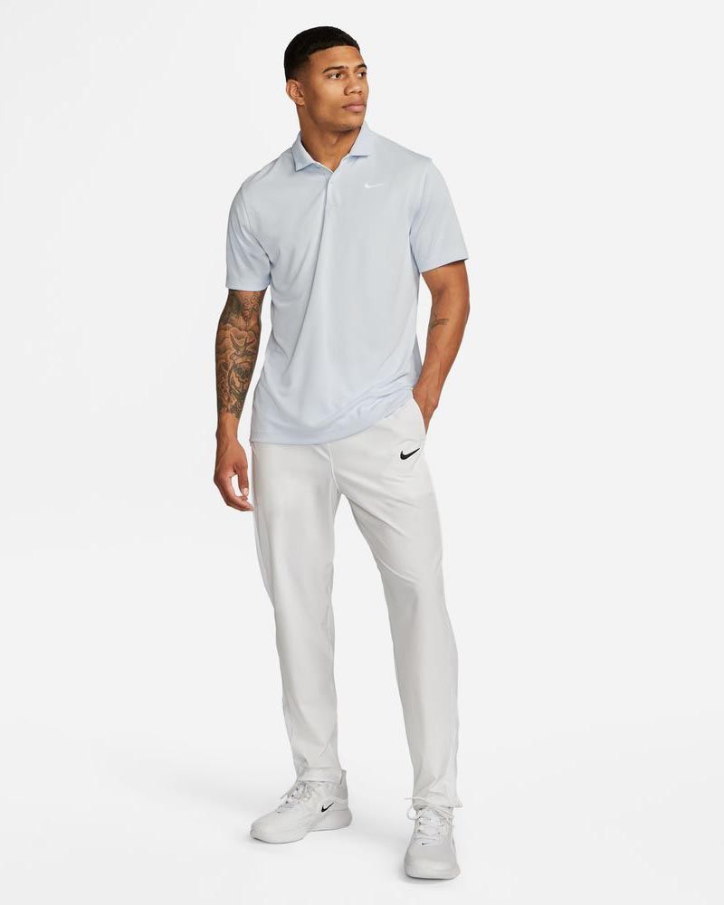 Polo de tennis Nike NikeCourt Gris pour homme