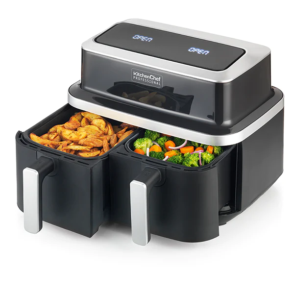 Friteuse sans huile à air pulsé 2 x 4,2 L KCP.FR84-AIRDUO Kitchen Chef
